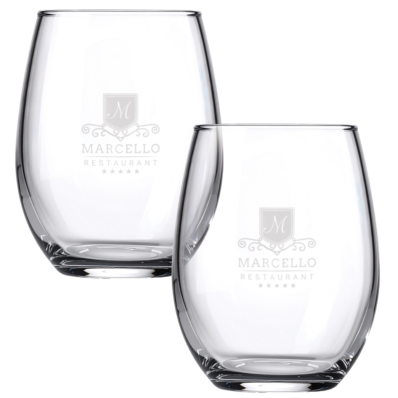 Picture of Veranda 15oz / Set of 2 - Etched