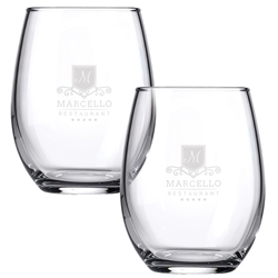 Picture of Veranda 15oz / Set of 2 - Etched