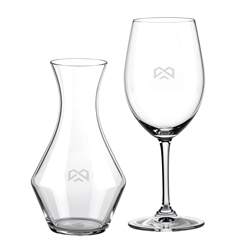 Picture of Mini Decanter & Ellanico Set - Etched