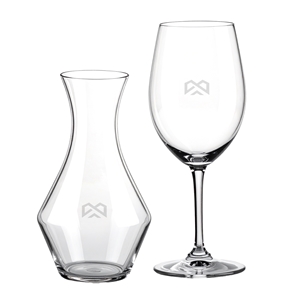 Picture of Mini Decanter & Ellanico Set - Etched