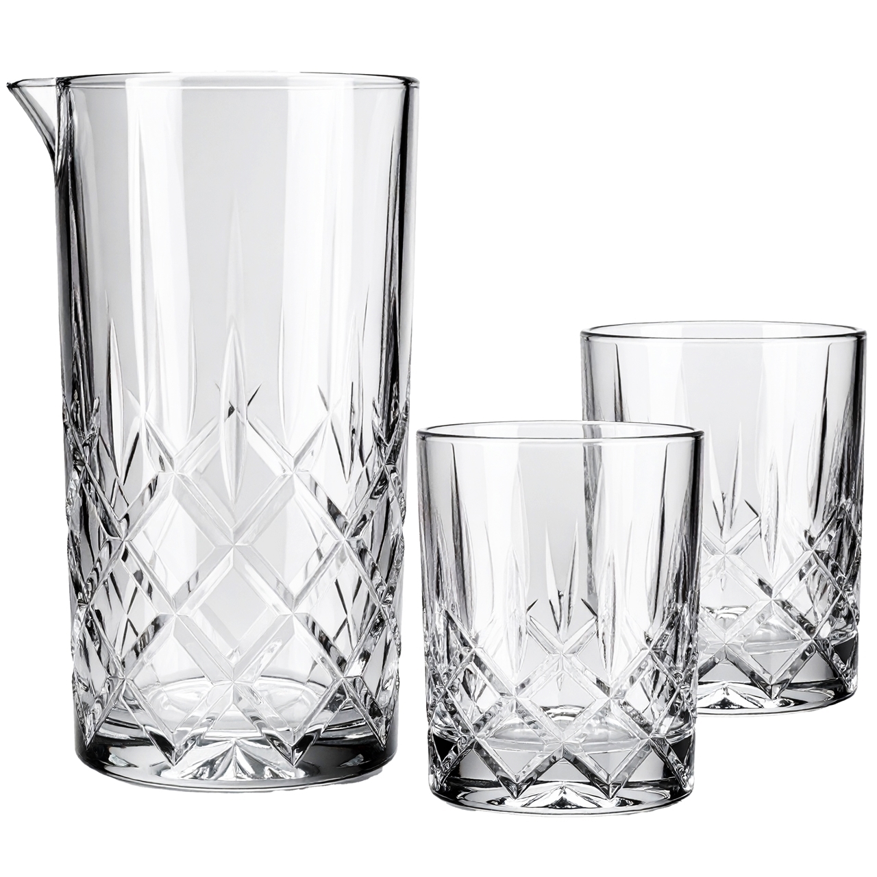 Picture of Spey Mixing Glass + 2 Spey Whiskey Glasses