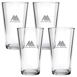 Picture of Vista Heavy Base Mixing Glass 20oz / Set of 4