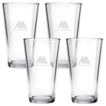 Picture of Vista Heavy Base Mixing Glass 20oz / Set of 2 - Etched