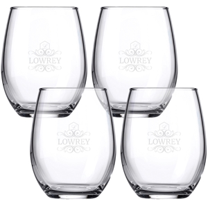 Picture of Veranda 21oz / Set of 4 - Etched