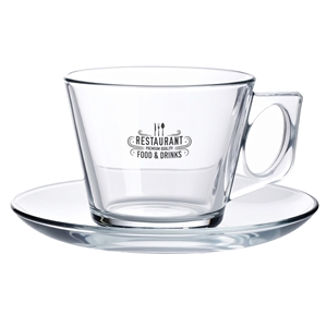 Picture of Vela Cappuccino Set (6.4oz mug + saucer)