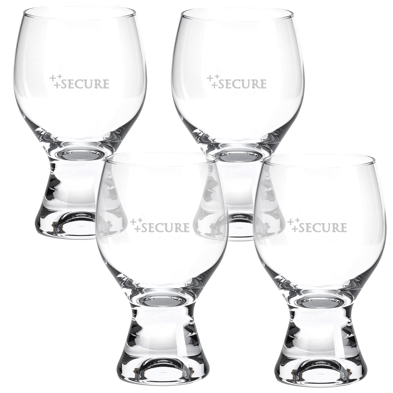 Picture of Gina Goblet 12.5oz / Set of 4 - Etched
