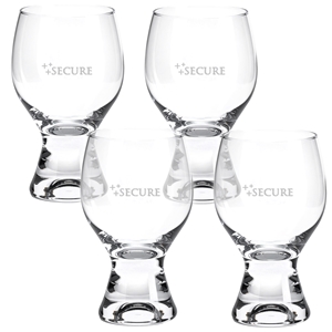 Picture of Gina Goblet 12.5oz / Set of 4 - Etched