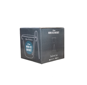 Picture of Spirit Mini Ice Bucket with Tongs - Etched