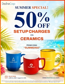 Picture for category 50% OFF SET UP CHARGES ON CERAMICS