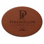 Picture of Single Leather Coasters 4.25" x 4.25"