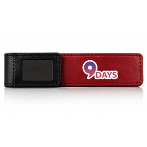 Picture of Leather Bookmark with Photo holder
