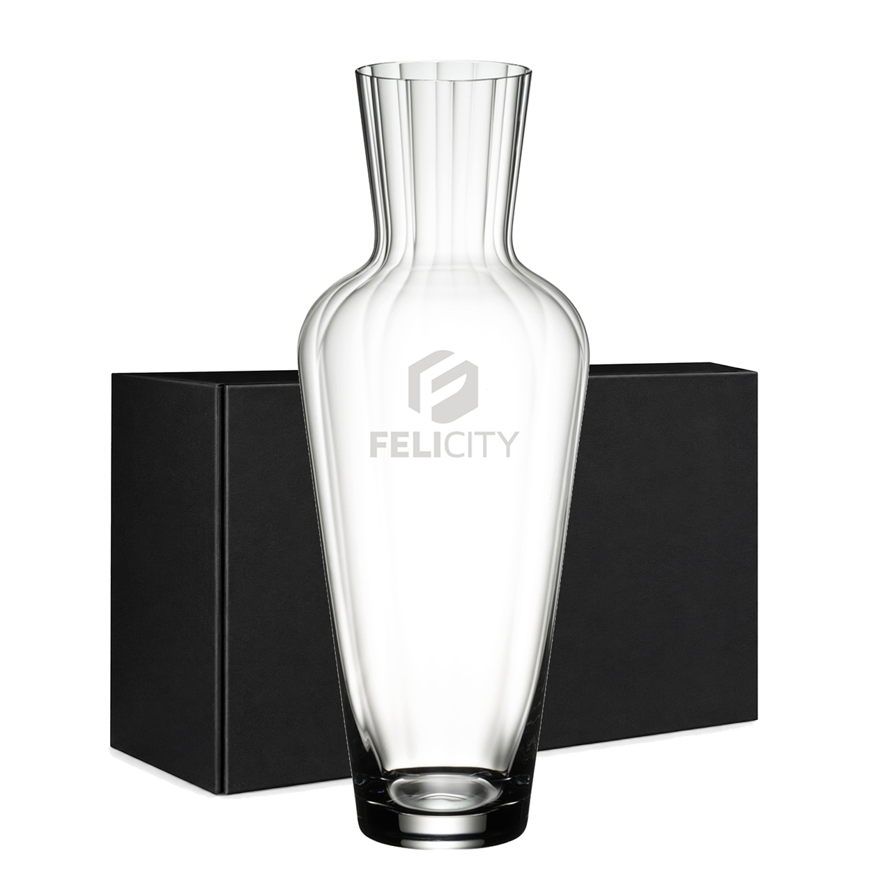 Picture of Wine Friendly Decanter, 46.5oz - Etched
