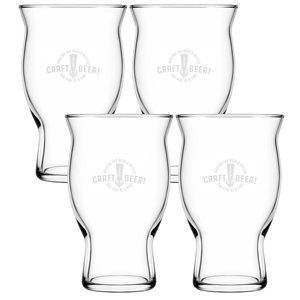 Picture of Revival 20oz stacking craft pilsner / Set of 4 - Etched
