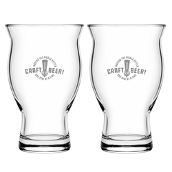 Picture of Halle 16.75oz stacking craft pilsner / Set of 2