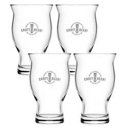 Picture of Halle 16.75oz stacking craft pilsner / Set of 4