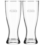 Picture of Super Tall Pilsner 20oz / Set of 4 - Etched