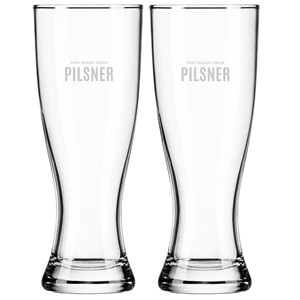 Picture of Super Tall Pilsner 20oz / Set of 2 - Etched