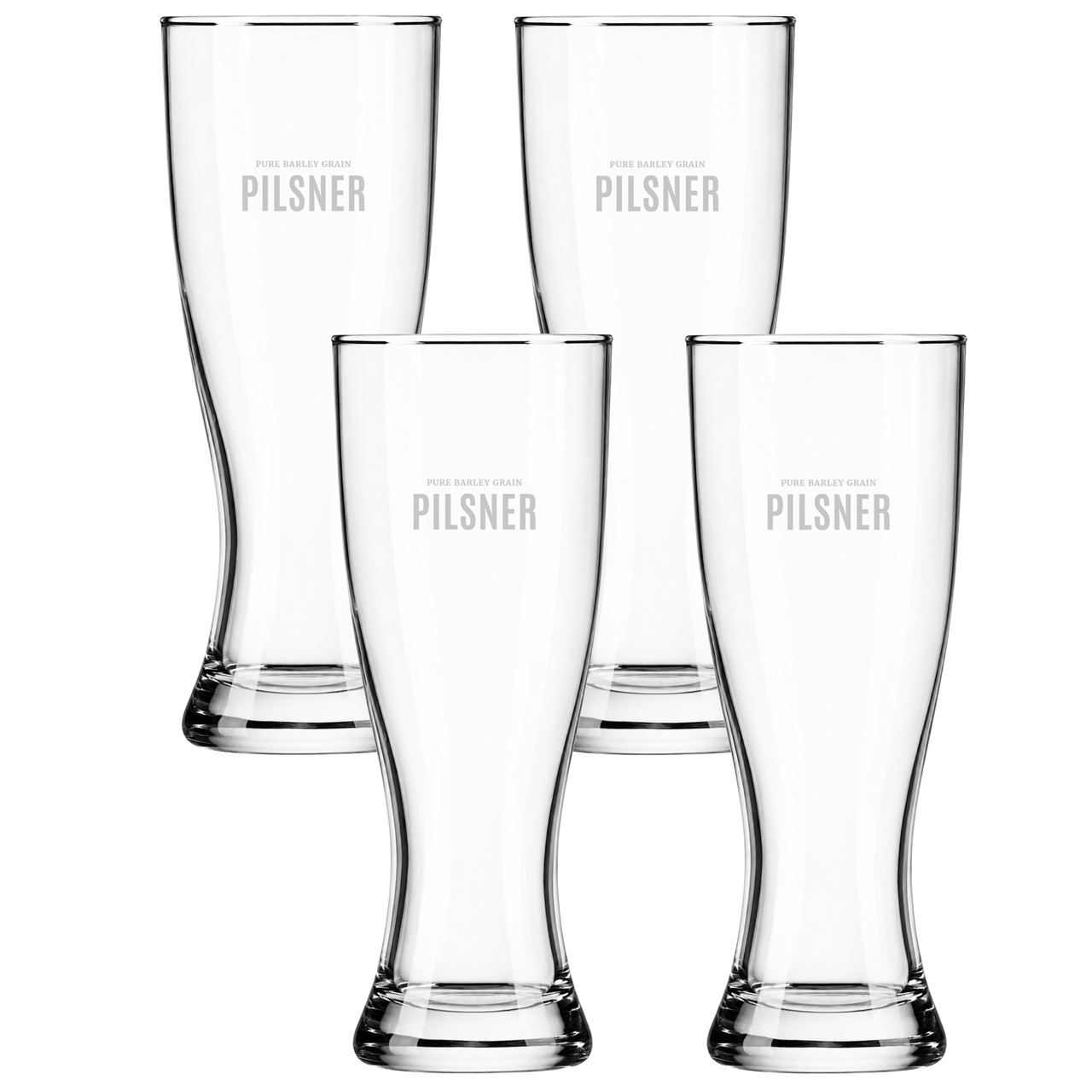 Picture of Super Tall Pilsner 20oz / Set of 4 - Etched