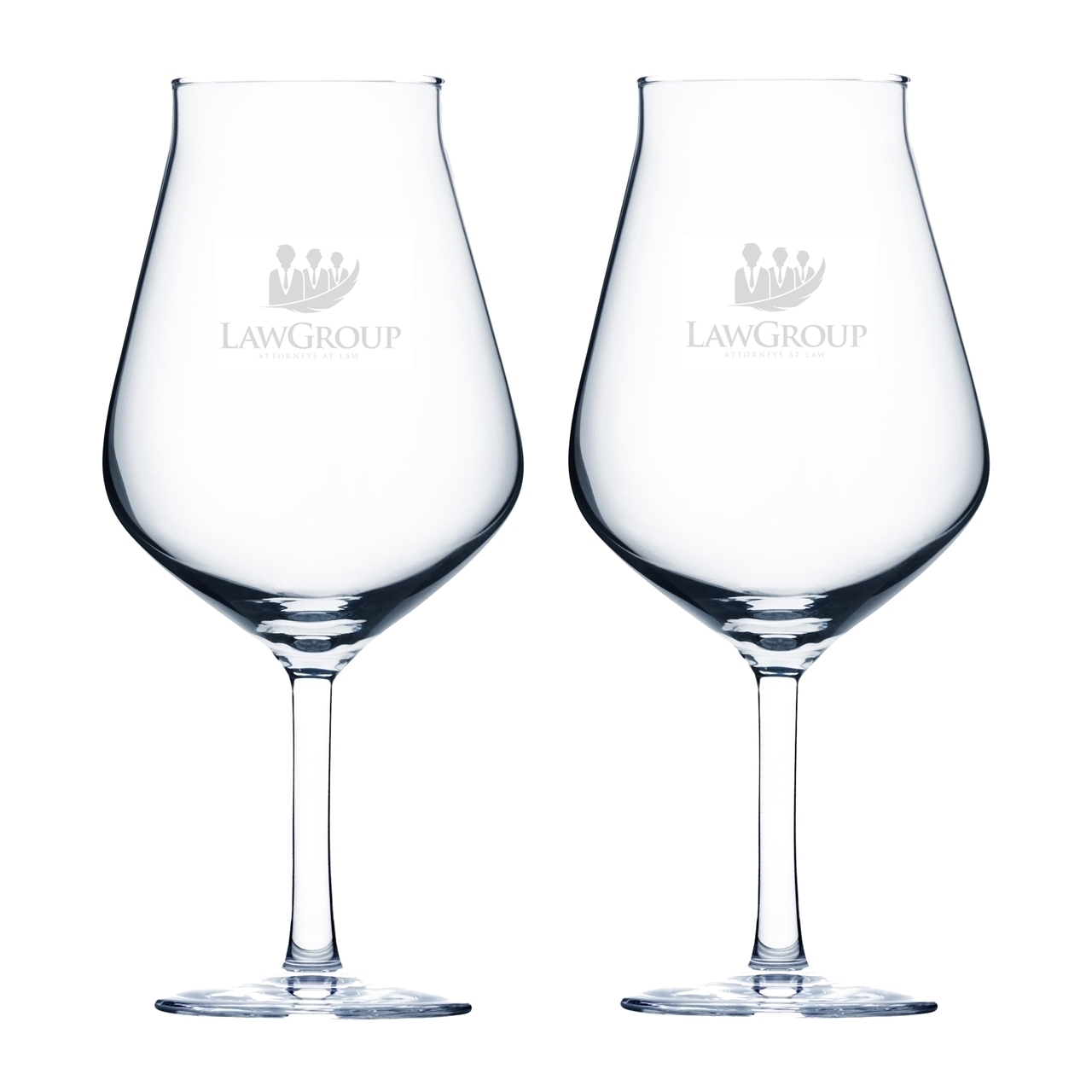 Picture of Hugo 14oz Stemmed Beer / Set of 2 - Etched