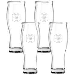 Picture of Bree 20oz Tall Pilsner | Set of 2 - Etched