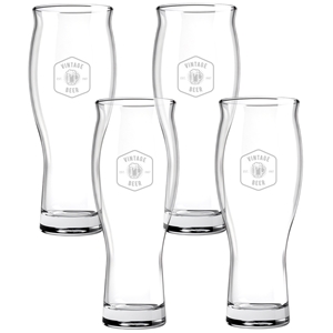 Picture of Bree 20oz Tall Pilsner | Set of 2 - Etched