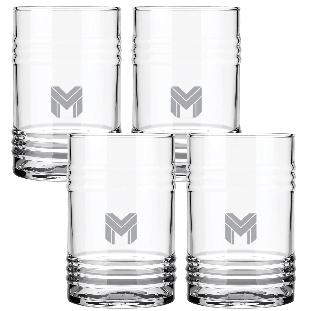 Picture of Tin-Can Tumbler 16oz / Set of 4