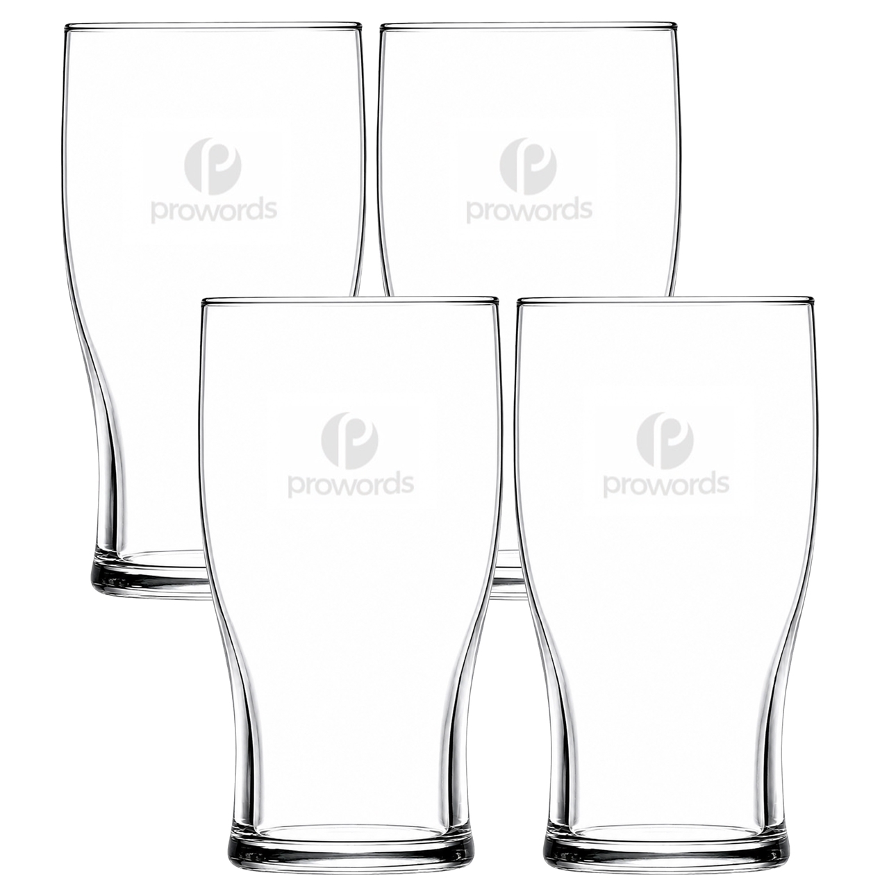 Picture of Tulip Pilsner 16oz / Set of 4 - Etched