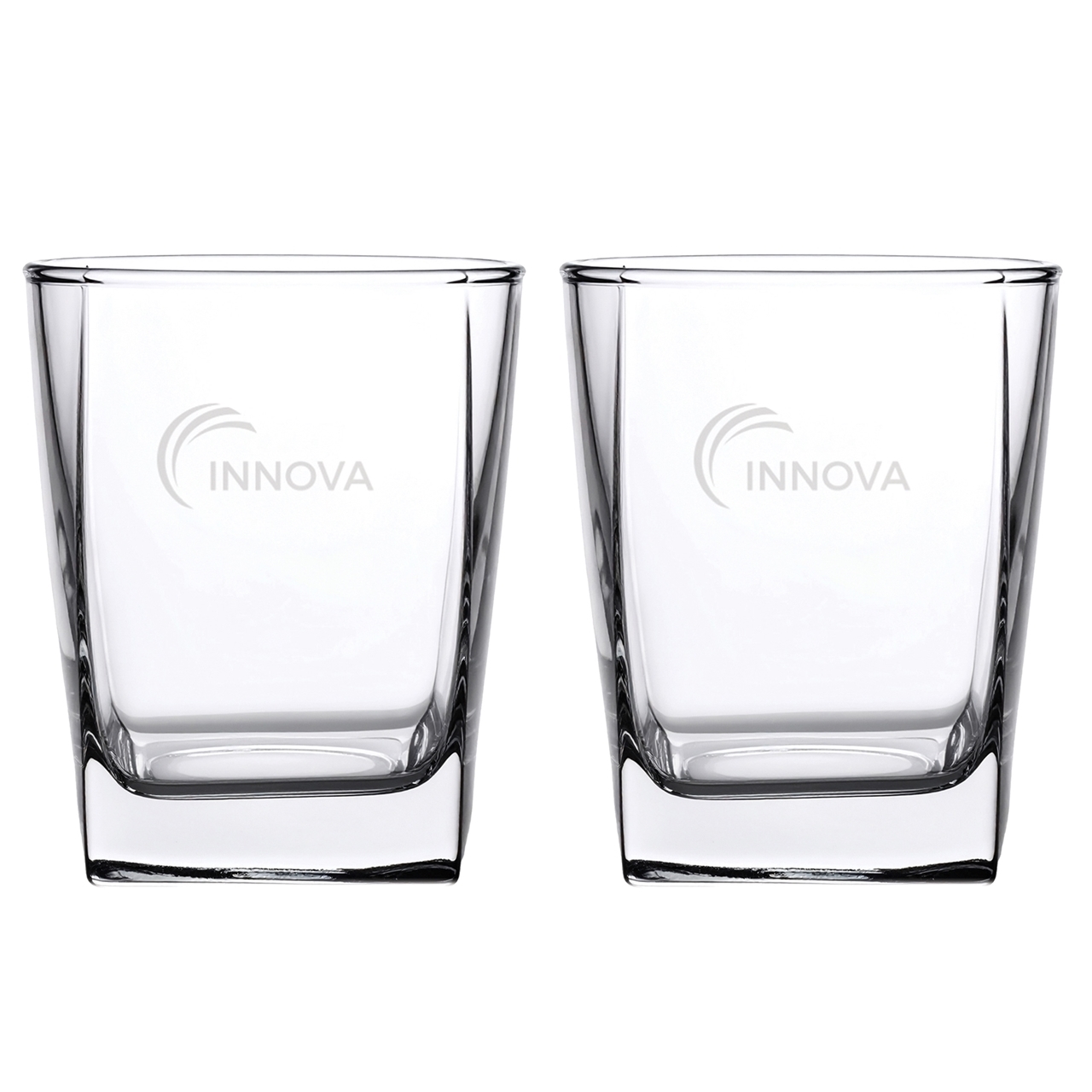 Picture of Square Tumbler 12oz / Set of 2 - Etched