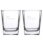 Picture of Square Tumbler 12oz / Set of 4 - Etched