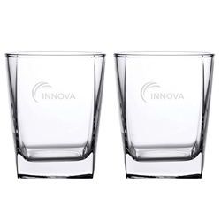 Picture of Square Tumbler 12oz / Set of 2 - Etched
