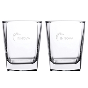 Picture of Square Tumbler 12oz / Set of 2 - Etched