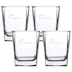 Picture of Square Tumbler 12oz / Set of 4 - Etched