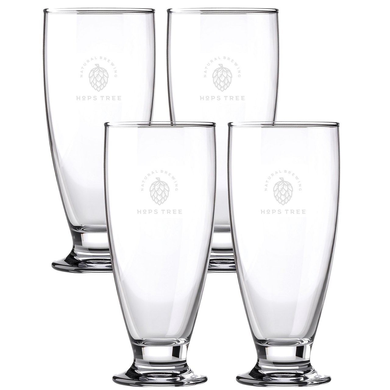 Picture of Cin-Cin 16oz pilsner / Set of 4 - Etched