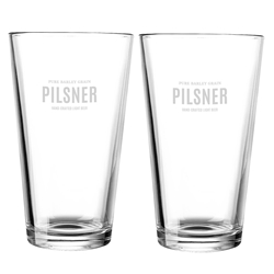 Picture of Mixing Glass 16oz / Set of 2 - Etched