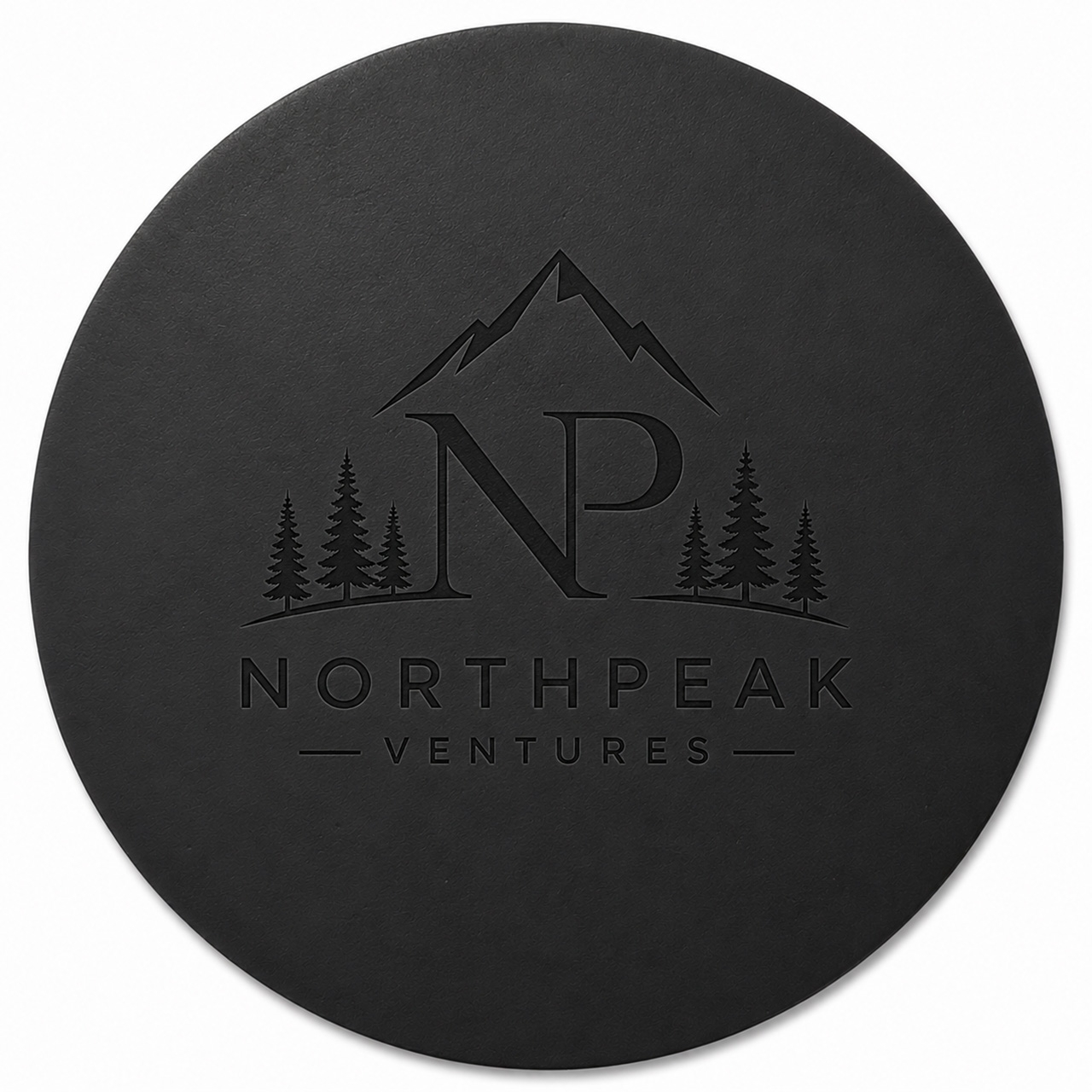 Picture of Single Leather Coasters 4.25" x 4.25"