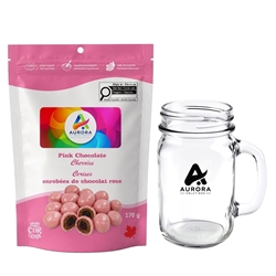 Picture of Carter Mug With Pink Chocolate Cherries