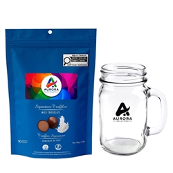 Picture of Carter Mug With Milk Chocolate Signature Truffles