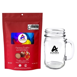 Picture of Carter Mug With Milk Chocolate Maple Signature Truffles