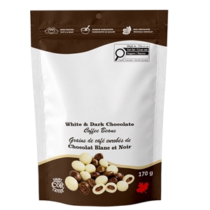 Picture of Blossom Stemless Glass Set with Dark and White Chocolate Coffee Beans