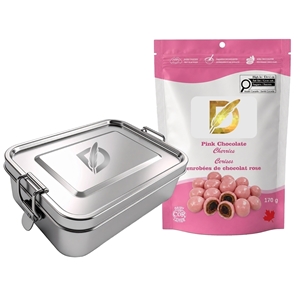 Picture of Spirit Lunch Box with Milk Chocolate Toffee Pistachios