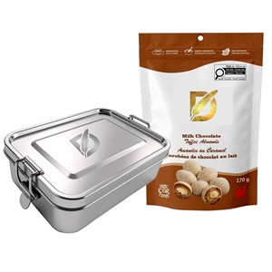 Picture of Spirit Lunch Box with Milk Chocolate Toffee Pistachios