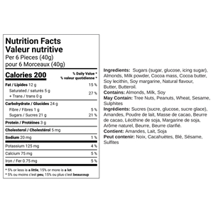Picture of Spirit Lunch Box with Milk Chocolate Toffee Almonds