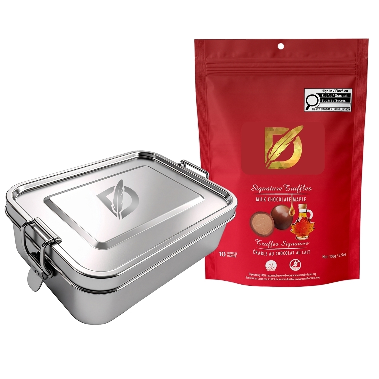 Picture of Spirit Lunch Box with Milk Chocolate Maple Signature Truffles
