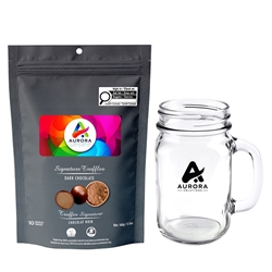 Picture of Carter Mug With Dark Chocolate Signature Truffles