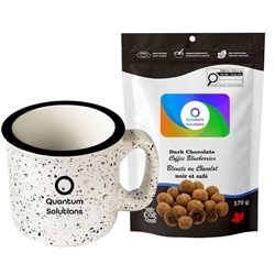 Picture of Camper 15oz Ceramic Mug with Dark Chocolate Coffee Blueberries
