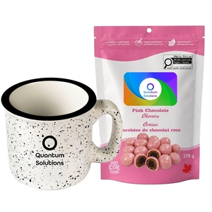 Picture of Camper 15oz Ceramic Mug with Milk Dark and White Chocolate Coffee Beans