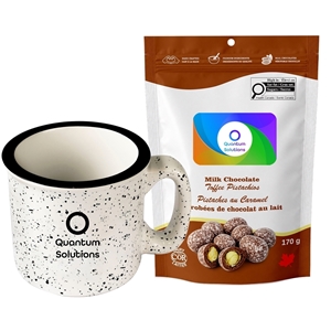 Picture of Camper 15oz Ceramic Mug with Milk Dark and White Chocolate Coffee Beans