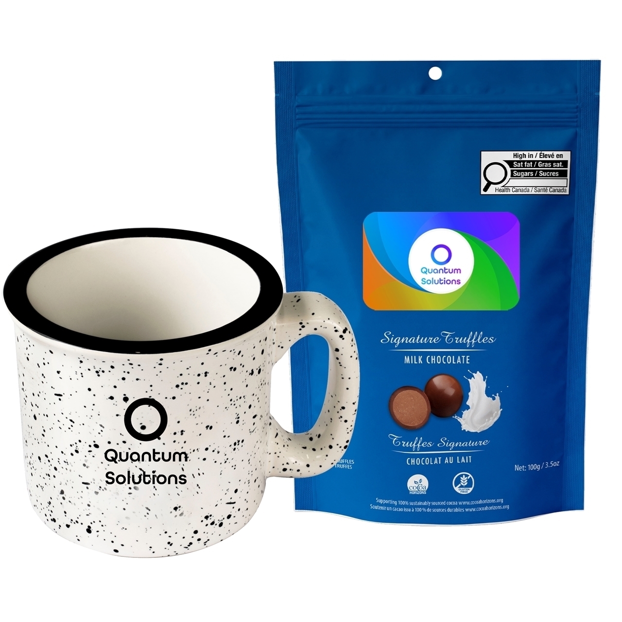 Picture of Camper 15oz Ceramic Mug with Milk Chocolate Signature Truffles