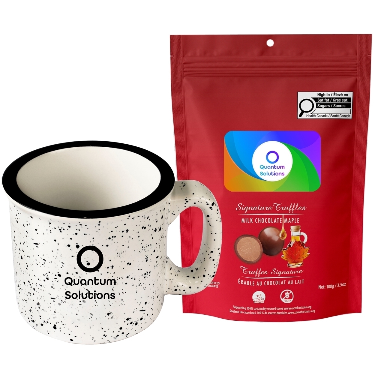 Picture of Camper 15oz Ceramic Mug with Milk Chocolate Maple Signature Truffles