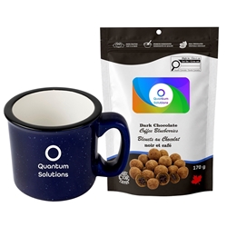 Picture of Camper 15oz Ceramic Mug with Dark Chocolate Coffee Blueberries